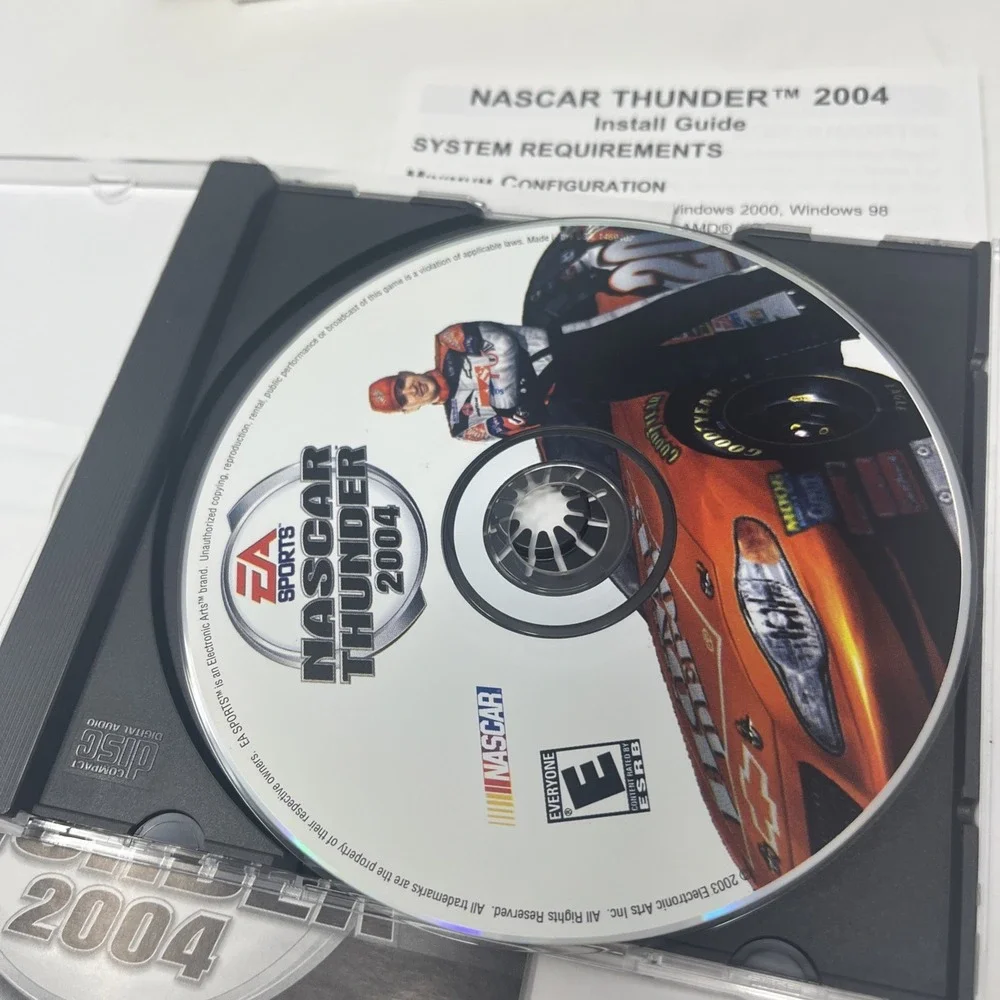 EA Sports NASCAR Thunder 2004 (PC, 2003) - Big Box